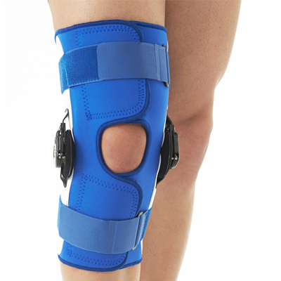 ROM knee brace w dial pin lock (Short)